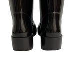 Fendi Zucca FF Logo Pattern Rubber Rain Boots Long Size 39 — view 8
