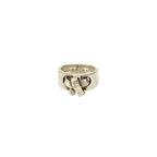 Hermes Russet Ring Ribbon Motif Silver 925 No 12 Accessories Small Items — view 7