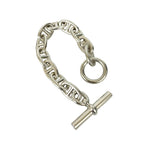 Hermes Margiela Period Chaine D'ancre TGM 11 Frames Silver 925 Bracelet Chain — view 5