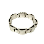 Hermes Luna Park Silver 925 Bracelet Bangle Accessories 28629 — view 8