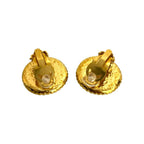 Chanel Vintage Coco Mark Motif GP Earrings Ear Cuff Accessory 96A — view 5