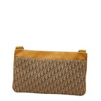 Dior Trotter Crossbody Bag Beige Canvas Leather