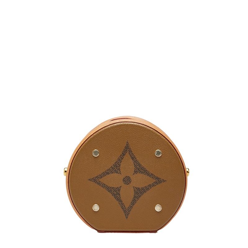 Louis Vuitton Monogram Giant Cannes Vanity Bag Shoulder 2-Way Brown