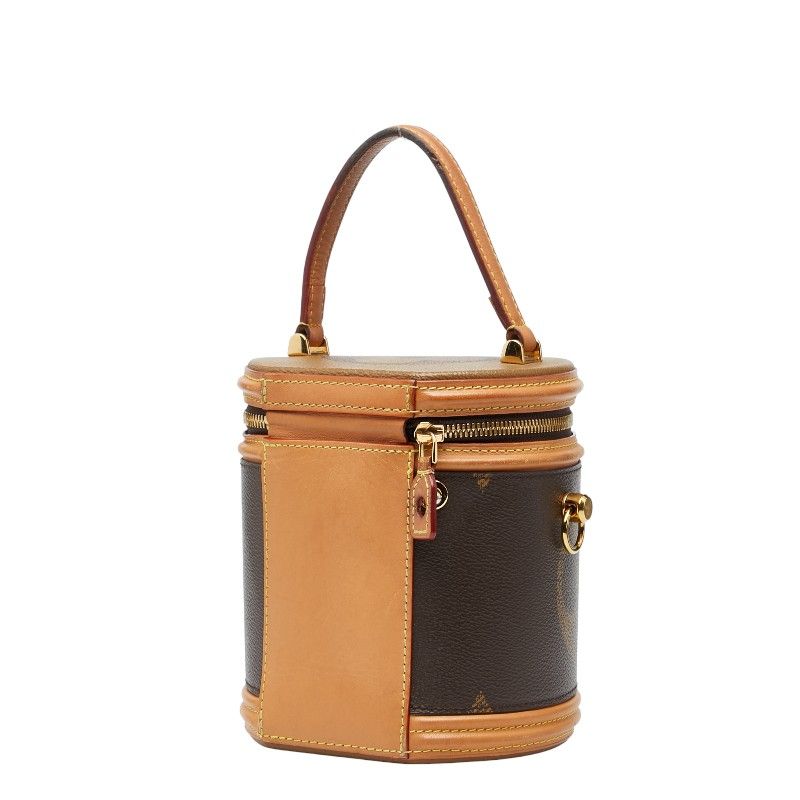 Louis Vuitton Monogram Giant Cannes Vanity Bag Shoulder 2-Way Brown — view 3