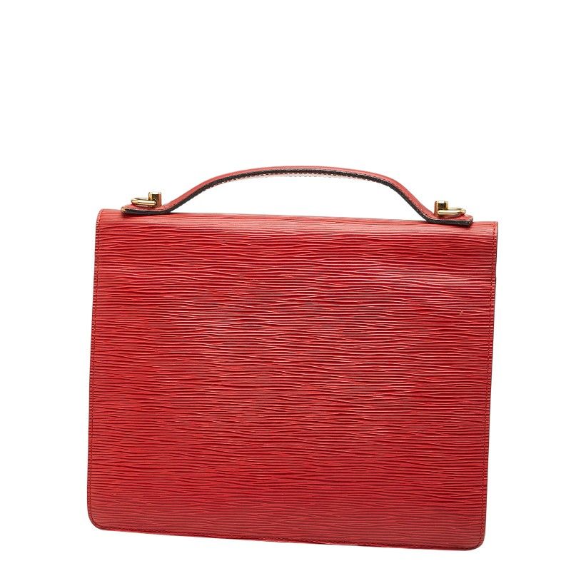Louis Vuitton Epi Monceau Shoulder Bag 2-Way Castilian Red — view 3
