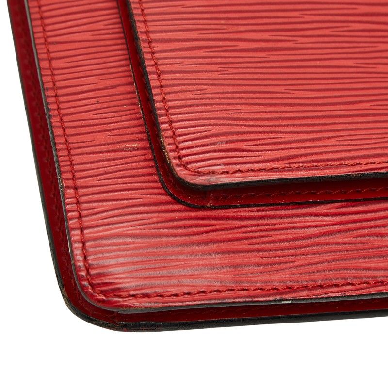Louis Vuitton Epi Monceau Shoulder Bag 2-Way Castilian Red — view 6