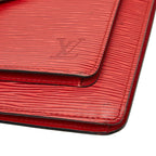 Louis Vuitton Epi Monceau Shoulder Bag 2-Way Castilian Red — view 5