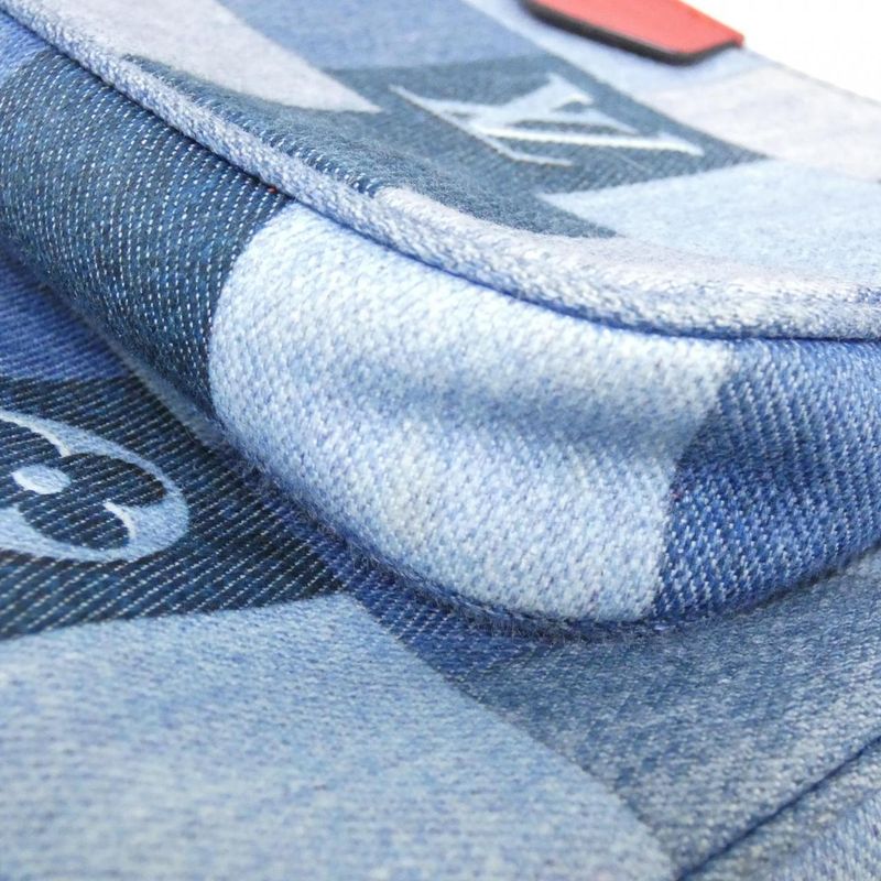 Louis Vuitton Denim Monogram Multi Pochette Accessory Shoulder Bag — view 6