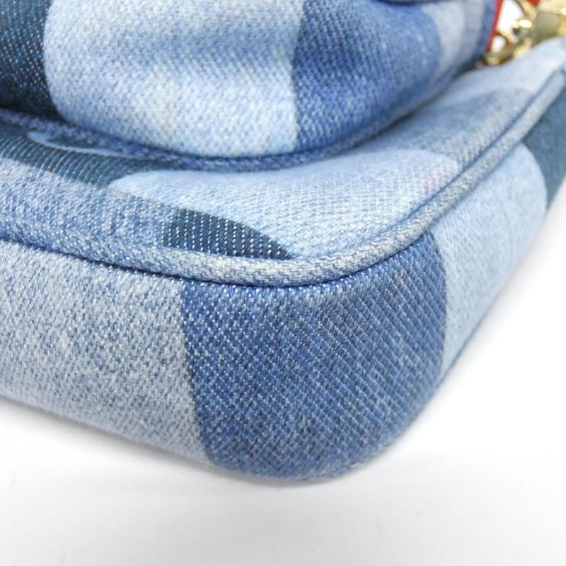 Louis Vuitton Denim Monogram Multi Pochette Accessory Shoulder Bag — view 4