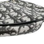 Dior Accessory Pouch Trotter Saddle Bag Handbag Black — view 7