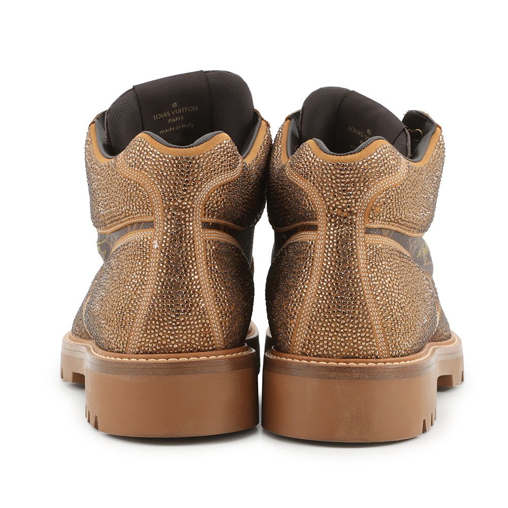 Louis Vuitton Boots Monogram Obercaun Phlain Ankle Leather — view 3