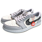Dior NIKE AIR Jordan 1 LOW OG Cut Sneakers — view 2
