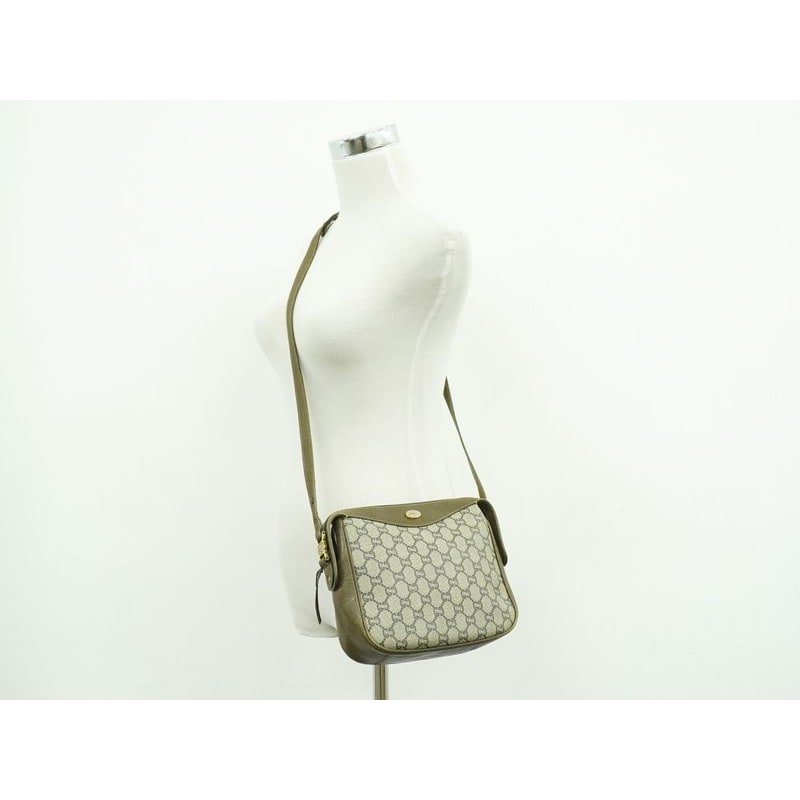 Gucci Plus GG Shoulder Bag Pochette Beige — view 8