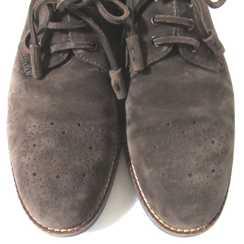 Louis Vuitton Suede Derby Shoes Dress Size 6 — view 4