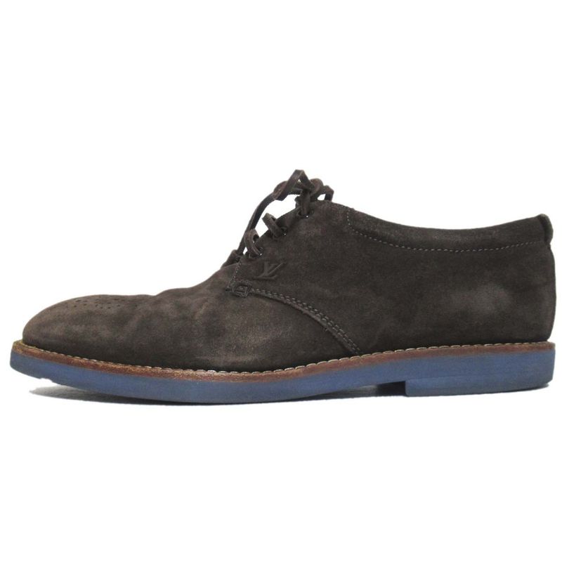 Louis Vuitton Suede Derby Shoes Dress Size 6 — view 2