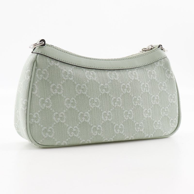 Gucci Offdia 3-Way GG Canvas Pale Green Shoulder Bag