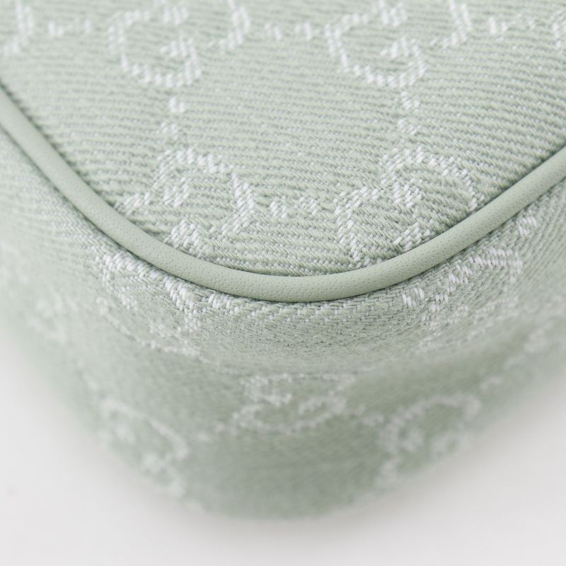Gucci Offdia 3-Way GG Canvas Pale Green Shoulder Bag