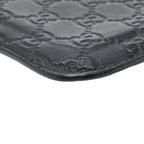 Gucci Guccissima Black Leather Phone Case