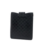 Gucci Guccissima Black Leather Phone Case