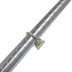 Hermes Echape Size 54 Silver 925 Ring 1257 — view 7