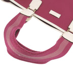 Gucci Canvas Wine Red Tote Bag 0689