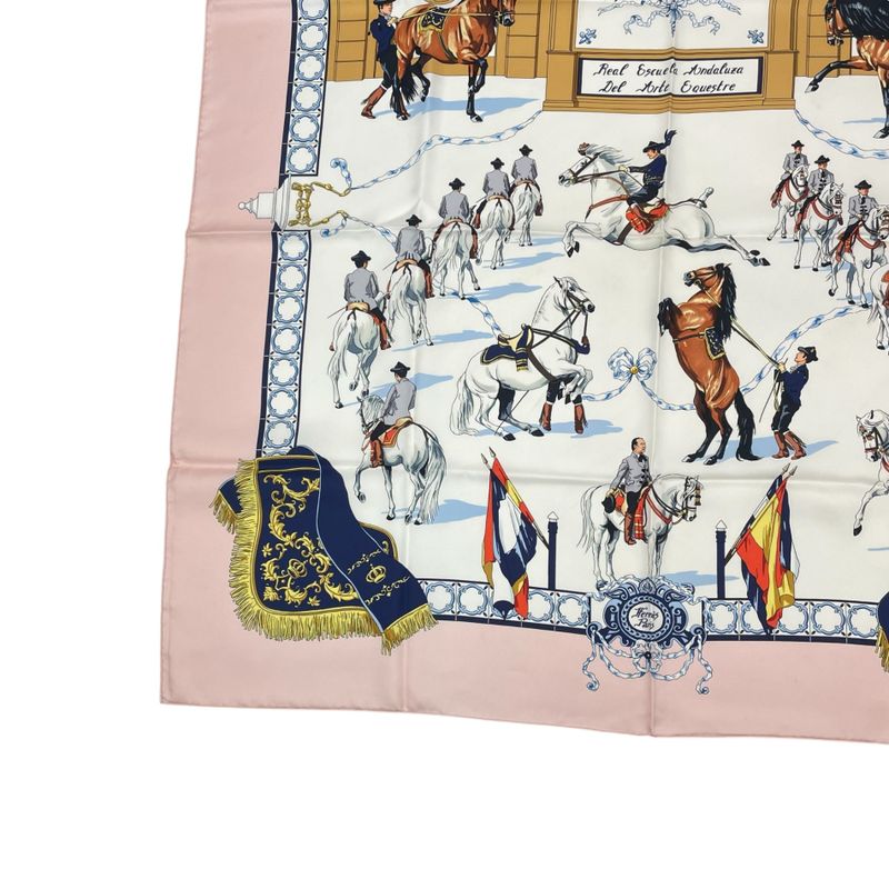 Hermes Carre 90 Real Escuela Andaluza Del Arte Ecuestre Royal Andalusian — view 4