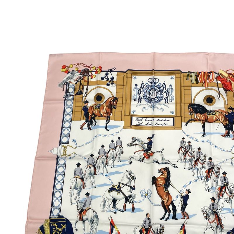 Hermes Carre 90 Real Escuela Andaluza Del Arte Ecuestre Royal Andalusian — view 2