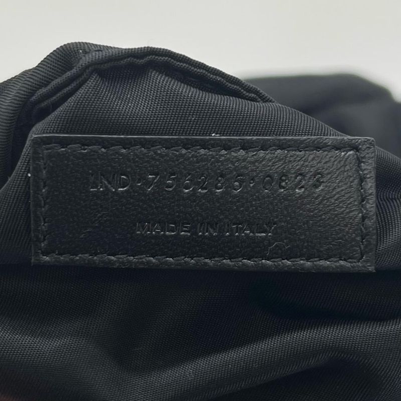 Saint Laurent Paris Rucksack Backpack Leather Nylon — view 6