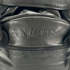 Saint Laurent Paris Rucksack Backpack Leather Nylon — view 8