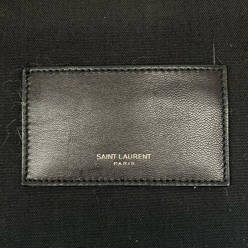 Saint Laurent Paris Rucksack Backpack Leather Nylon — view 7