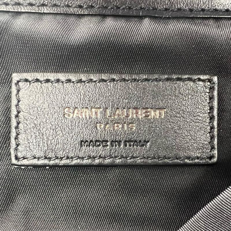 Saint Laurent Paris Rucksack Backpack Leather Nylon — view 5