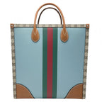 Gucci 2-Way Web GG Medium Tote Bag Handbag — view 3
