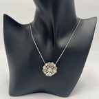 Chanel Necklace Chain Coco Mark Accessories Clover Rhinestone — view 4