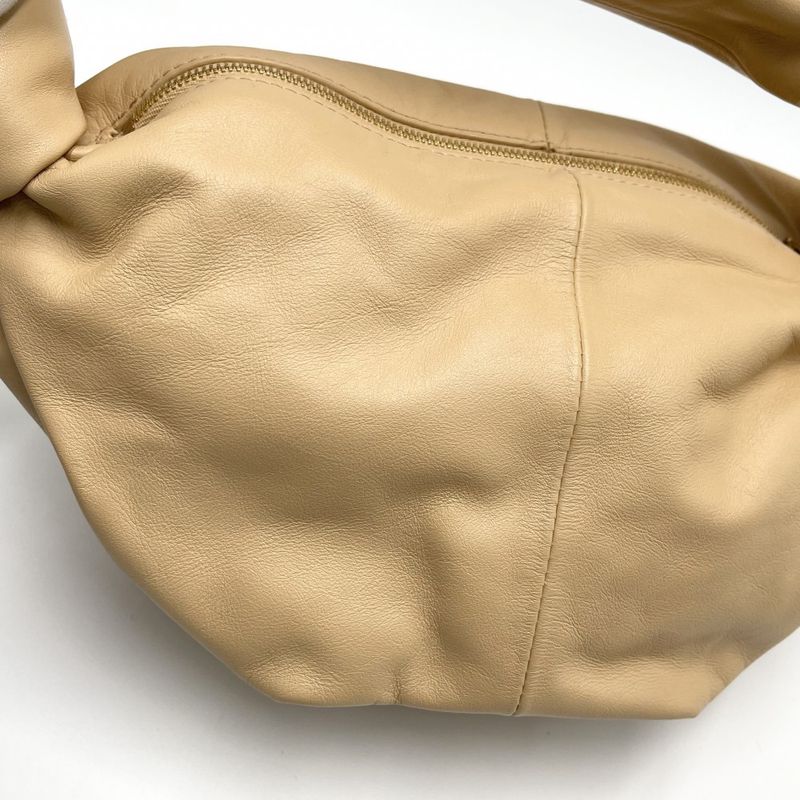 Bottega Veneta Handbag Double Knot Leather Brown — view 8