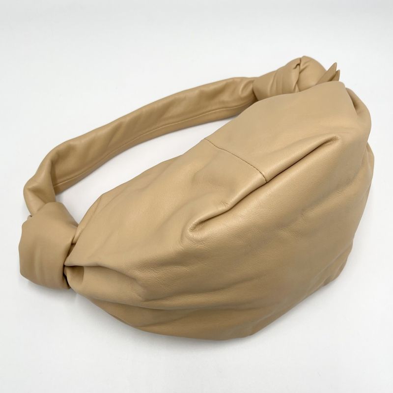 Bottega Veneta Handbag Double Knot Leather Brown — view 4