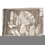 Hermes Fashion Accessories Plaid Thalassa Shawl Blanket Item — view 3
