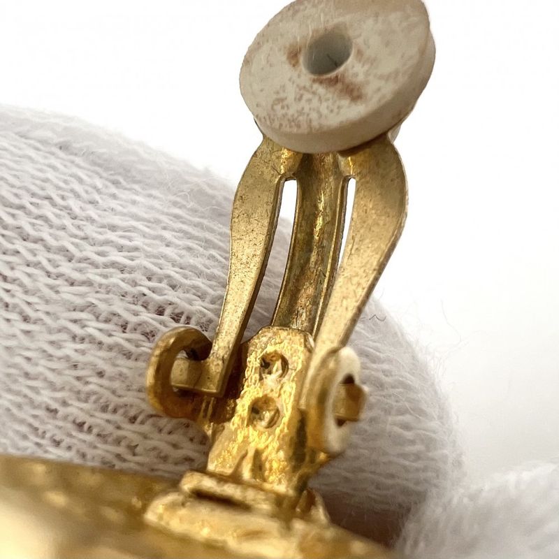 Chanel Earrings Coco Mark Accessories Swing Vintage GP 95 — view 8