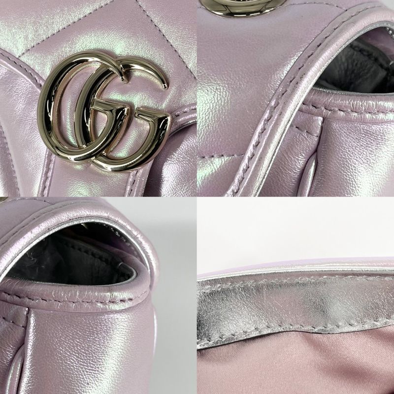 Gucci Shoulder Bag GG Marmont Quilted Small Chain Crossbody — view 8