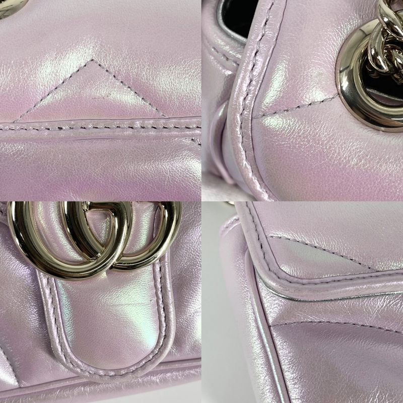 Gucci Shoulder Bag GG Marmont Quilted Small Chain Crossbody — view 7