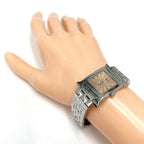 Hermes Watch H QZ Guilloche Dial Battery Operated SS — view 4
