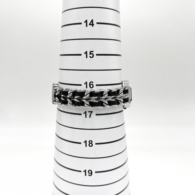 Chanel Watch Premiere L Battery Operated Black Dial SS QZ — view 5