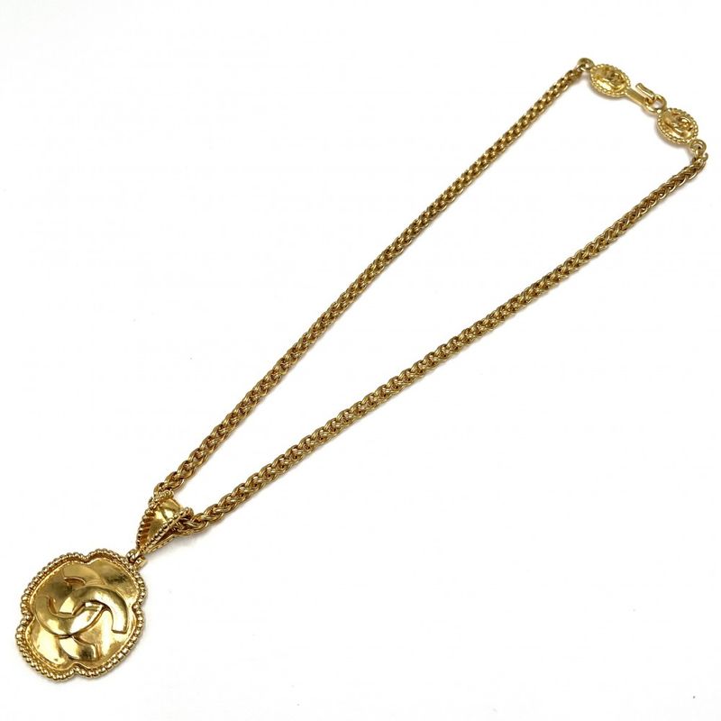 Chanel Necklace Coco Mark Chain Vintage Accessories GP 96 — view 6