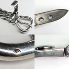 Hermes Bookle Serie MM AG 925 Silver Bracelet Accessories Men — view 6