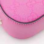 Gucci Moonside Mini Shoulder GG Canvas Pink Bag