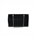 Chanel Bag Tote Black Silver Chain — view 4