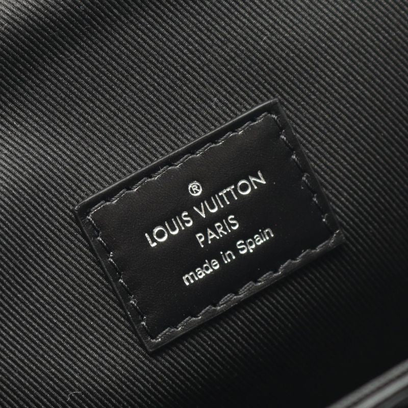 Louis Vuitton Shoulder Bag Cargo Wearable Wallet Black Leather — view 5