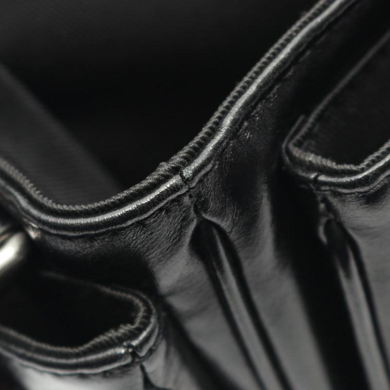 Louis Vuitton Shoulder Bag Cargo Wearable Wallet Black Leather — view 6