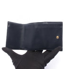 Fendi Trifold Wallet Baguette Micro FF Jacquard 8 M0395 Aut4 F1 Uj5 Black Midnight — view 3