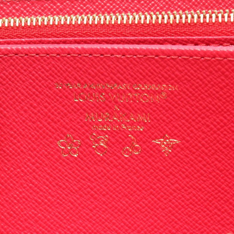 Louis Vuitton Round Long Wallet TM Zippy White Coated — view 4