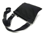 Prada Shoulder Bag Triangle Logo Black Tessuto Nylon Mark — view 7